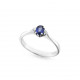 Inel din aur 18K cu safir 0,33 ct. si diamante 0,06 ct., model Orsini 2849G-Z4X5 Inel din aur 18K cu safir 0,33 ct. si diamante 0,06 ct., model Orsini 2849G-Z4X5