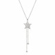 Lantisor din aur 18K cu pandantiv stea cu diamante 0,11 ct., model Orsini CI1686 Lantisor din aur 18K cu pandantiv stea cu diamante 0,11 ct., model Orsini CI1686