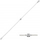Bratara din aur 18K cu diamante 0,04 ct., model cub, Orsini BR0159 Bratara din aur 18K cu diamante 0,04 ct., model cub, Orsini BR0159