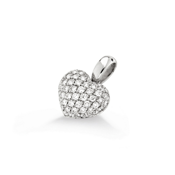 Pandantiv inimioara din aur 18K cu diamante 0,85 ct., model Orsini CI1237 Pandantiv inimioara din aur 18K cu diamante 0,85 ct., model Orsini CI1237