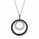 Lantisor din aur 18K cu pandantiv cu diamante 1,89 ct., model Orsini CI1602-N1 Lantisor din aur 18K cu pandantiv cu diamante 1,89 ct., model Orsini CI1602-N1