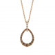 Lantisor din aur 18K cu pandantiv cu diamante 0,33 ct., model Orsini CI1639-BW1 Lantisor din aur 18K cu pandantiv cu diamante 0,33 ct., model Orsini CI1639-BW1