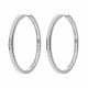 Cercei rotunzi din aur 18K cu diamante 0,39 ct., model Orsini 00049BL Cercei rotunzi din aur 18K cu diamante 0,39 ct., model Orsini 00049BL