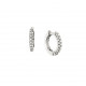 Cercei din aur 18K cu diamante 0,09 ct., model Orsini 00152BL Cercei din aur 18K cu diamante 0,09 ct., model Orsini 00152BL