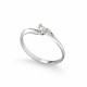 Inel de logodna din aur 18K cu diamant 0,10 ct., model Orsini 01013-10 Inel de logodna din aur 18K cu diamant 0,10 ct., model Orsini 01013-10
