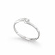 Inel de logodna din aur 18K cu diamant 0,05 ct., model Orsini 01022-05 Inel de logodna din aur 18K cu diamant 0,05 ct., model Orsini 01022-05