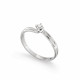 Inel de logodna din aur 18K cu diamant 0,15 ct., model Orsini 01026-15 Inel de logodna din aur 18K cu diamant 0,15 ct., model Orsini 01026-15