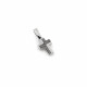 Pandantiv cruciulita din aur 18K cu diamante negre 0,06 ct., model Orsini 0323CIN Pandantiv cruciulita din aur 18K cu diamante negre 0,06 ct., model Orsini 0323CIN