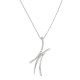 Lantisor din aur 18K cu pandantiv cu diamante 0,09 ct., model Orsini 0361CI Lantisor din aur 18K cu pandantiv cu diamante 0,09 ct., model Orsini 0361CI