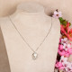 Lantisor din aur 18K cu pandantiv cu perla 0,30 gr. si diamant 0,02 ct., model Orsini 0381CI Lantisor din aur 18K cu pandantiv cu perla 0,30 gr. si diamant 0,02 ct., model Orsini 0381CI