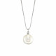 Lantisor din aur 18K cu pandantiv cu perla Akoya 0,70 gr. si diamant 0,01 ct., model Orsini 0426CI-07 Lantisor din aur 18K cu pandantiv cu perla Akoya 0,70 gr. si diamant 0,01 ct., model Orsini 0426CI-07