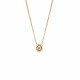 Lantisor din aur 18K cu pandantiv cu diamant 0,02 ct., model Orsini 0450CI-02 Lantisor din aur 18K cu pandantiv cu diamant 0,02 ct., model Orsini 0450CI-02