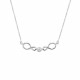 Lantisor din aur 18K cu pandantiv cu diamant 0,01 ct., model Orsini 0476CI Lantisor din aur 18K cu pandantiv cu diamant 0,01 ct., model Orsini 0476CI