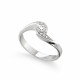 Inel de logodna din aur 18K cu diamante 0,23 ct., model Orsini 1440G Inel de logodna din aur 18K cu diamante 0,23 ct., model Orsini 1440G