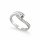Inel de logodna din aur 18K cu diamante 0,34 ct., model Orsini 1463G Inel de logodna din aur 18K cu diamante 0,34 ct., model Orsini 1463G