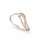 Inel de logodna din aur 18K cu diamant 0,03 ct., model Orsini 2444G Inel de logodna din aur 18K cu diamant 0,03 ct., model Orsini 2444G