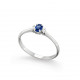 Inel din aur 18K cu safir 0,20 ct. si diamante 0,05 ct., model Orsini 2683G-Z3X4 Inel din aur 18K cu safir 0,20 ct. si diamante 0,05 ct., model Orsini 2683G-Z3X4