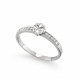 Inel de logodna din aur 18K cu diamante 0,25 ct., model Orsini 2686G Inel de logodna din aur 18K cu diamante 0,25 ct., model Orsini 2686G