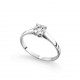 Inel de logodna din aur 18K cu diamante 0,11 ct., model Orsini 2711G-P Inel de logodna din aur 18K cu diamante 0,11 ct., model Orsini 2711G-P