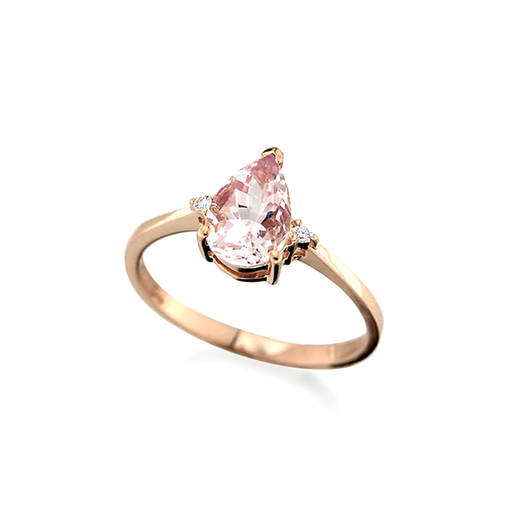 Zana necondiţionat Billy Inel de logodna din aur 18K cu morganit 0,80 ct. si diamante 0,02 ct., model Orsini 2783G-M6X9 - Orsini.ro Zana necondiţionat Billy Inel de logodna din aur 18K cu morganit 0,80 ct. si diamante 0,02 ct., model Orsini 2783G-M6X9 - Orsini.ro