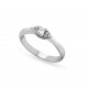 Inel de logodna din aur 18K cu diamante 0,21 ct., model Orsini 2838G Inel de logodna din aur 18K cu diamante 0,21 ct., model Orsini 2838G