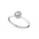 Inel de logodna din aur 18K cu diamante 0,24 ct., model Orsini 2880G Inel de logodna din aur 18K cu diamante 0,24 ct., model Orsini 2880G