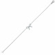 Bratara din aur 18K cu diamante 0,13 ct., model funda, Orsini BR0178 Bratara din aur 18K cu diamante 0,13 ct., model funda, Orsini BR0178