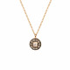 Lantisor din aur 18K cu pandantiv cu diamante 0,17 ct., model Orsini CI1054C2 Lantisor din aur 18K cu pandantiv cu diamante 0,17 ct., model Orsini CI1054C2