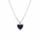 Lantisor din aur 18K cu pandantiv safir inima 0,47 ct., model Orsini CI1717Z Lantisor din aur 18K cu pandantiv safir inima 0,47 ct., model Orsini CI1717Z
