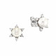 Cercei din aur 18K cu perle Akoya 1,00 gr. si diamante 0,31 ct., model Orsini OR0358 Cercei din aur 18K cu perle Akoya 1,00 gr. si diamante 0,31 ct., model Orsini OR0358