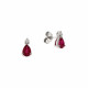 Cercei din aur 18K cu rubine 0,80 ct. si diamante 0,06 ct., model Orsini OR0606R4X6 Cercei din aur 18K cu rubine 0,80 ct. si diamante 0,06 ct., model Orsini OR0606R4X6