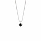 Lantisor din aur 18K cu pandantiv cu diamant negru 0,30 ct., model Orsini CI1393N-30 Lantisor din aur 18K cu pandantiv cu diamant negru 0,30 ct., model Orsini CI1393N-30