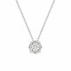 Lantisor din aur 18K cu pandantiv cu diamante 0,37 ct., model Orsini CI1653M Lantisor din aur 18K cu pandantiv cu diamante 0,37 ct., model Orsini CI1653M