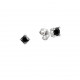 Cercei din aur 18K cu diamante negre 0,04 ct., model Orsini OR0255N-04 Cercei din aur 18K cu diamante negre 0,04 ct., model Orsini OR0255N-04
