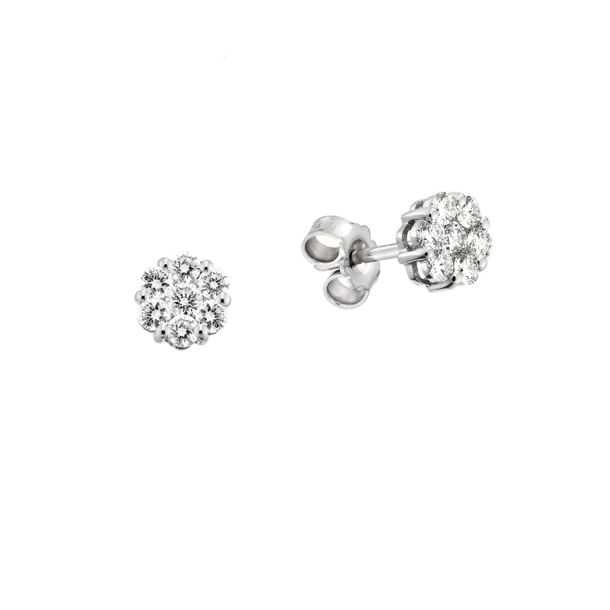 Cercei din aur 18K cu diamante 0,47 ct., model Orsini OR0476M Cercei din aur 18K cu diamante 0,47 ct., model Orsini OR0476M