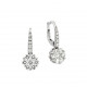 Cercei din aur 18K cu diamante 0,95 ct., model Orsini OR0505G Cercei din aur 18K cu diamante 0,95 ct., model Orsini OR0505G