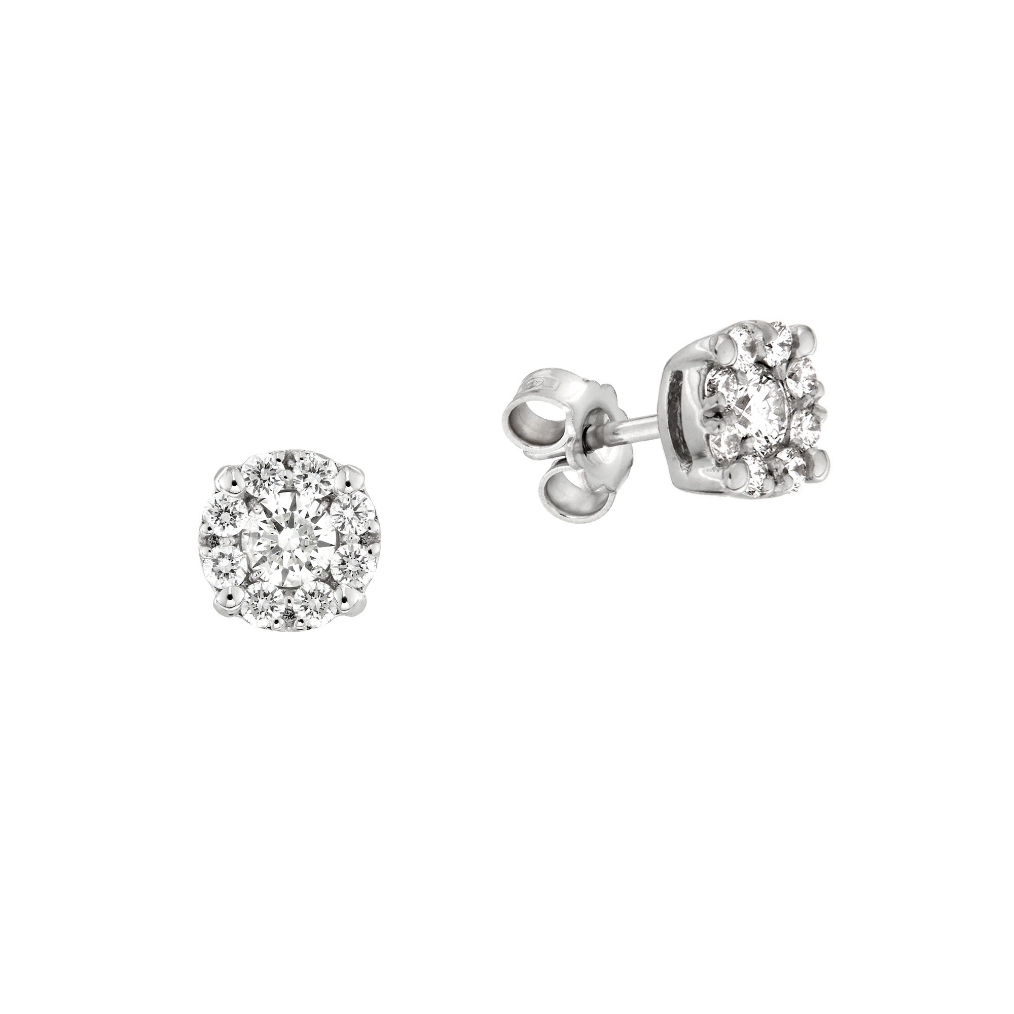 Cercei din aur 18K cu diamante 0,74 ct., model Orsini OR0572M Cercei din aur 18K cu diamante 0,74 ct., model Orsini OR0572M